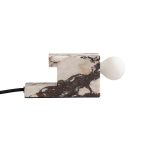 Brik Table Lamp in Calacatta Marble by 101 Copenhagen